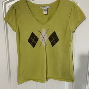 Geoffrey Beene Green shirt size S